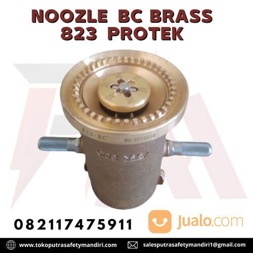 FIRE MONITOR NOZZLE PROTEK TYPE 823-BC BRASS VARIABLE PEMANCAR AIR REGU DAMKAR