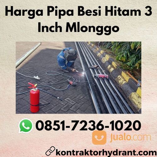TERBAIK, 0851.7236.1020 Harga Pipa Besi Hitam 3 Inch Mlonggo