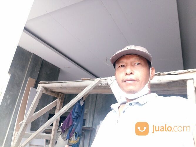 Harga Pasang Plafon Gypsum Rangka Hollow Galvanis ( Bahan + Upah )