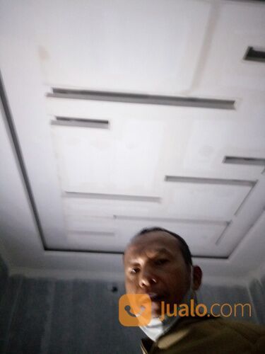 Harga Pasang Plafon Gypsum Rangka Hollow Galvanis ( Bahan + Upah )