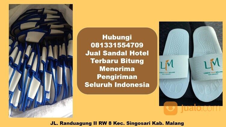 Hubungi 081331554709 - Produsen Sandal Jepit Hotel Bitung