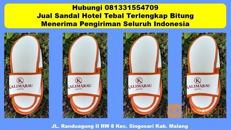 Hubungi 081331554709 - Produsen Sandal Jepit Hotel Bitung