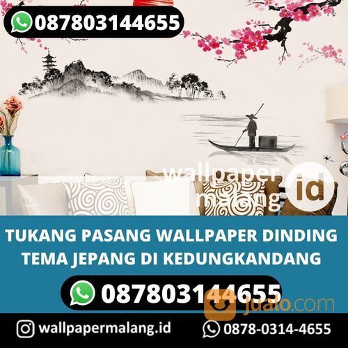 TUKANG PASANG WALLPAPER DINDING TEMA JEPANG DI KEDUNGKANDANG