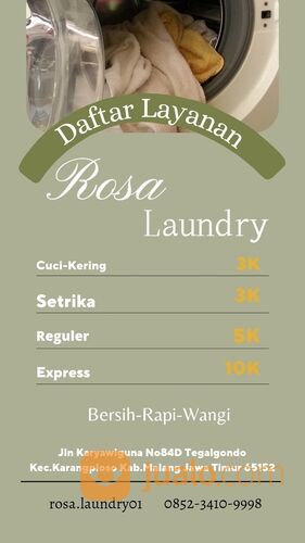 LAUNDRY KILOAN BELAKANG UMM 3