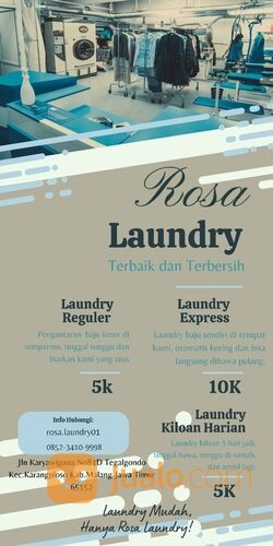 LAUNDRY KILOAN BELAKANG UMM 3