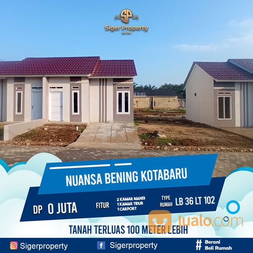 Rumah subsidi couple bangunan zigzag 271022