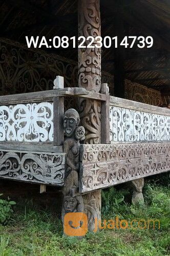jasa ukir motif borneo Kalimantan