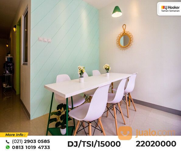 (TSI/15986) Rumah Kost Tanjung Duren Emerald Residence, Jakarta Barat, 6x15.2 m², 4 Lt, SHM