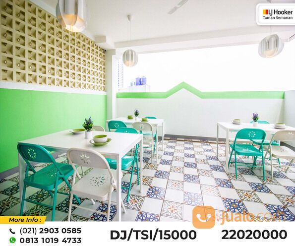 (TSI/15986) Rumah Kost Tanjung Duren Emerald Residence, Jakarta Barat, 6x15.2 m², 4 Lt, SHM