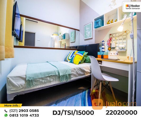 (TSI/15986) Rumah Kost Tanjung Duren Emerald Residence, Jakarta Barat, 6x15.2 m², 4 Lt, SHM