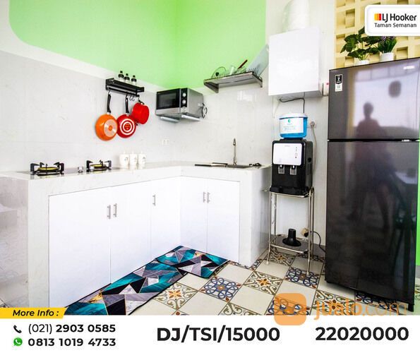 (TSI/15986) Rumah Kost Tanjung Duren Emerald Residence, Jakarta Barat, 6x15.2 m², 4 Lt, SHM