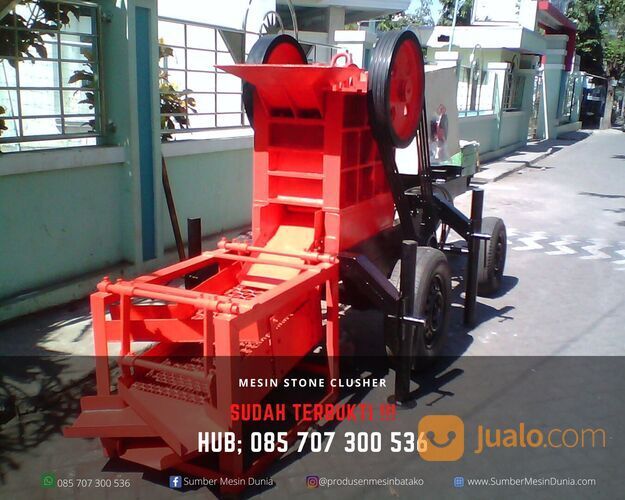 TERBUKTI !!! Mesin Stone Crusher Pemecah Batu Surabaya Sumber Mesin Dunia 085 707 300 536
