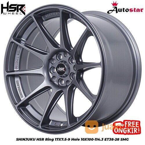 velg racing mobil civic turbo Accord New BRV Civic New CRV ring 17