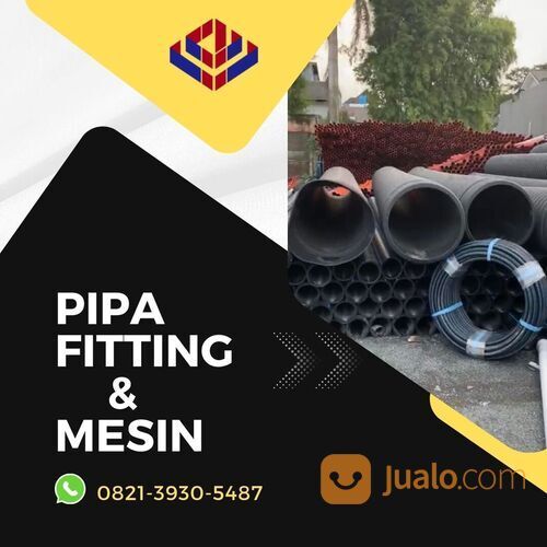 DISTRIBUTOR PIPA HDPE SIAP ANTAR FITTING TERLENGKAP