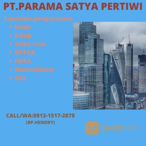 Watsapp O813.1517.2878, Agen Jasa Kitas Murah