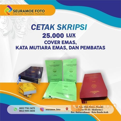 Cetak Skripsi Murah di Banda Aceh