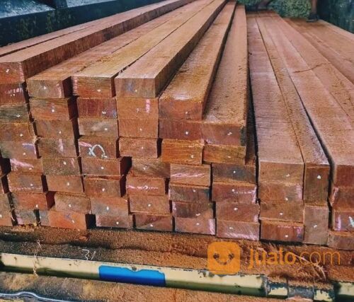 Kayu Balok Galar 5 x 10 x 4 Meranti Merah Harga Per Batang