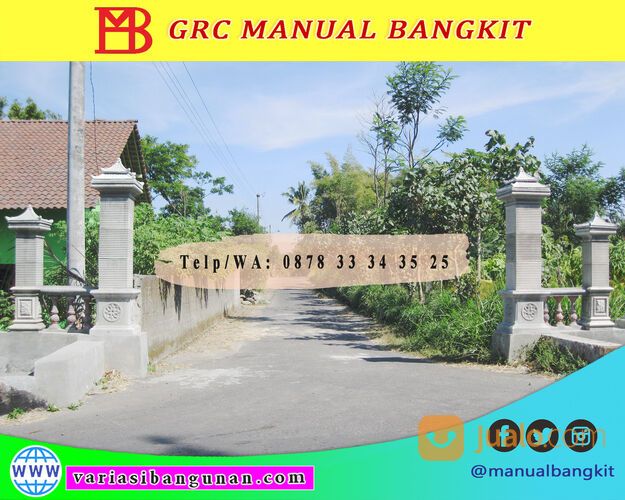 Gapura Desa Minimalis