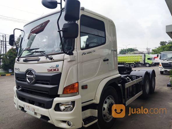 Hino FM 280 TH euro 4, 6x4, Truck Trailer Angkutan Peti Kemas 40 Feet