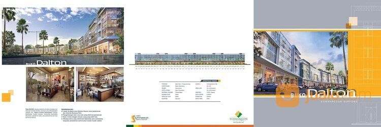 Ruko Dalton Modern Cantik di Summarecon Serpong