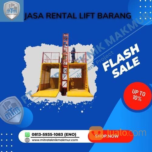Sewa Lift Material Banda Aceh, Lift Barang, lift Alimaks, Sewa Hoist.