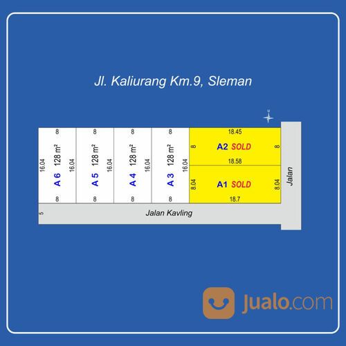 Jl Walisongo, Jl Kaliurang Km 9, Ngaglik Sleman, Tanah Kavling Jakal, 3 Jt-an/m Tepi Jalan Aspal