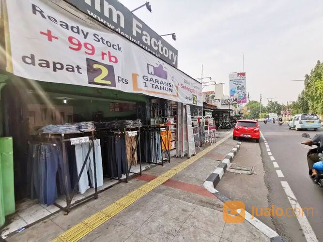 Rumah + 5 Kios Pinggir Jalan di Kebon Jeruk Dekat RCTI, Kampus BINUS, RS Siloam Kebon Jeruk