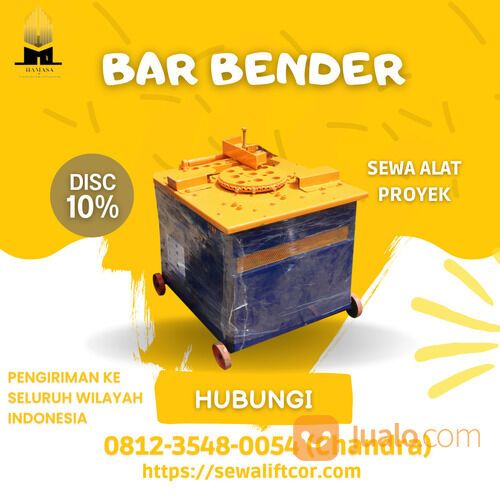 SEWA ALAT PROYEK BAR BENDER | PROYEK KOTA SUKABUMI | SIZE 6-32 mm