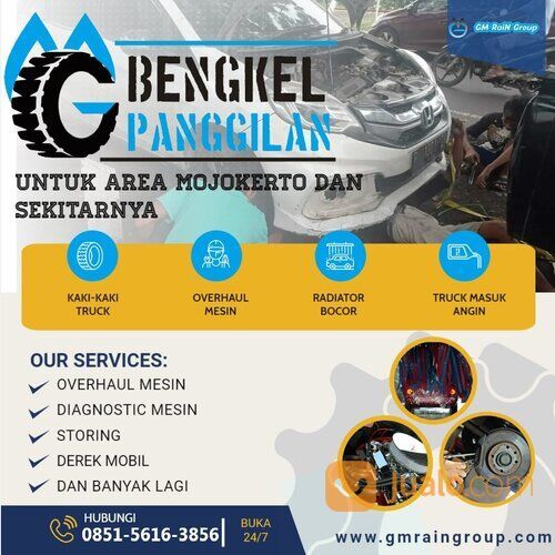 Jasa bengkel panggilan 24 jam murah