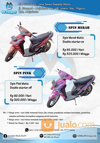 Jasa angkut & sewa motor daerah Mojokerto!!