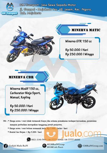 Jasa angkut & sewa motor daerah Mojokerto!!