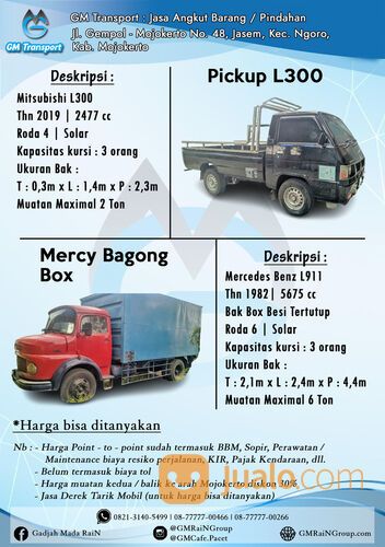 Jasa angkut & sewa motor daerah Mojokerto!!