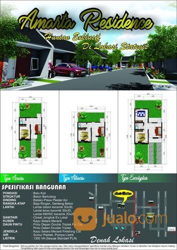 Rumah Subsidi Murah di citayam, Amarta Residence