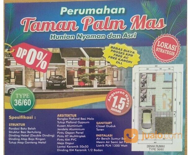 TAMAN PALM MAS TYPE 36/60,LOKASI DI BENGLE MAJALAYA BIAYA TERMURAH ,LOKASI STRATEGIS