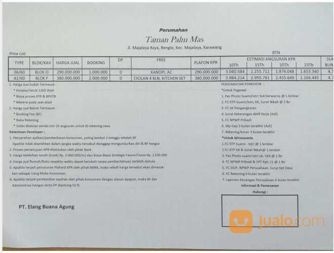TAMAN PALM MAS TYPE 36/60,LOKASI DI BENGLE MAJALAYA BIAYA TERMURAH ,LOKASI STRATEGIS