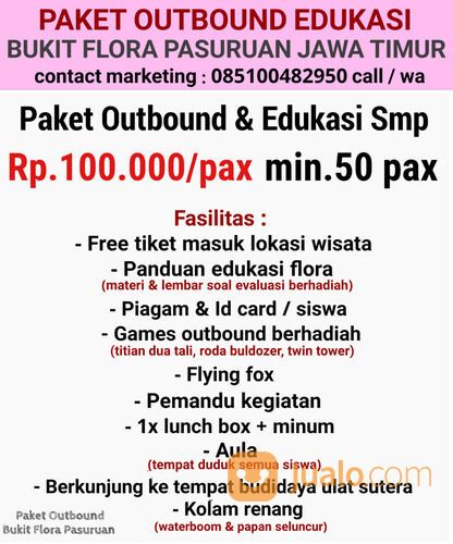 Tempat Outbound Murah di Jawa Timur | Paket Outbound Jawa Timur