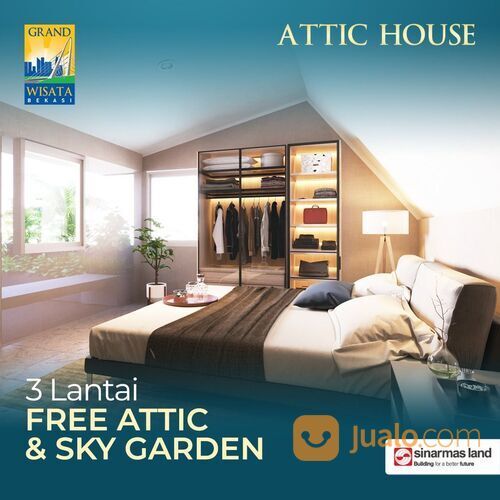 Attic House Z Living Tanpa DP Grand Wisata Bekasi