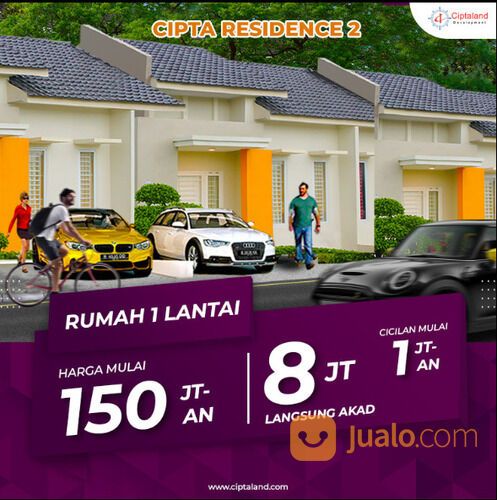 Perumahan Cipta Residence 2 8 juta langsung AKAD !!!