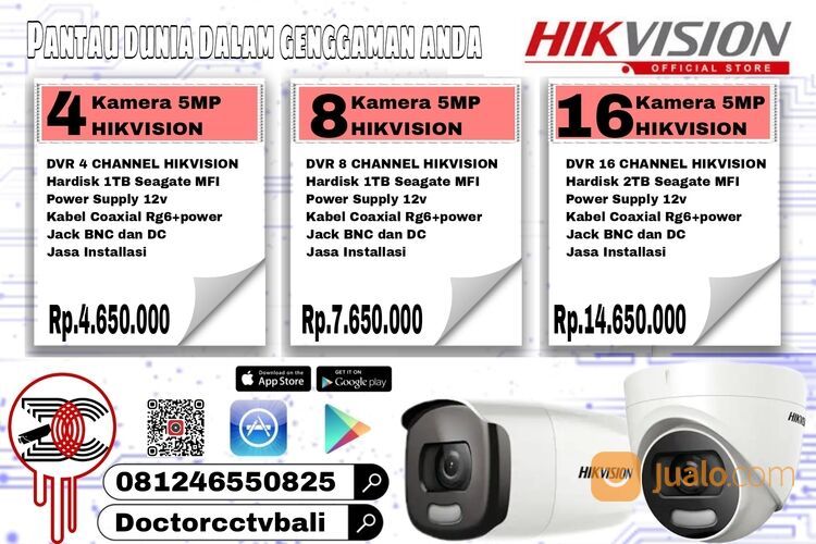 JASA PASANG CCTV AREA JEMBER TERMURAH