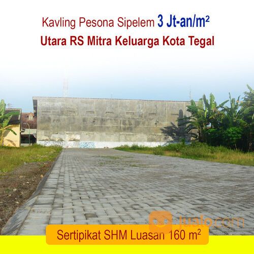 Kawasan Perumahan, Kavling Utara RS Mitra Keluarga Kota Tegal: 3 Jt-an