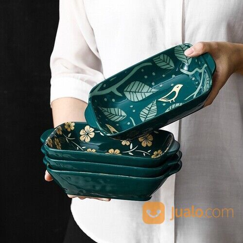 Mangkok Ramen Keramik Nasi Mangkuk Baso Gaya Jepang Bowl Japanese