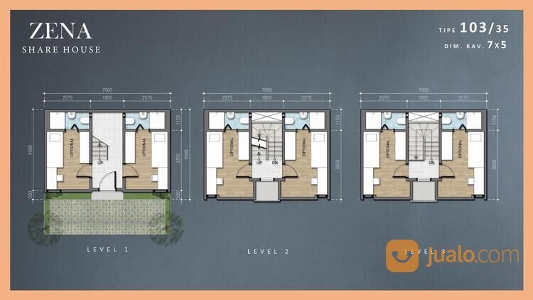 Zena Share House The Mozia BSD City, Rumah Kost Murah terbaik Keren