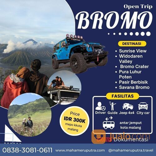 Bromo Mahameru Putra Tour & Travel : Open Trip Wisata Alam Malang Bromo