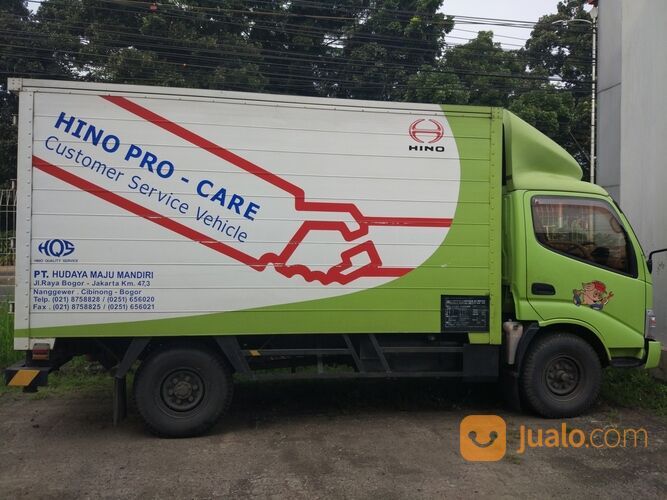 Hino Dutro Euro 4 115 SDL, Truck 4 Ban Dengan Panjang Box Hingga 5 M (Kondisi Baru)