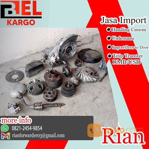Jasa Import Sparepart Vespa Klasik | Bel Kargo | 08118603104