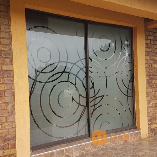 Sticker Kaca Sandblast Purworejo