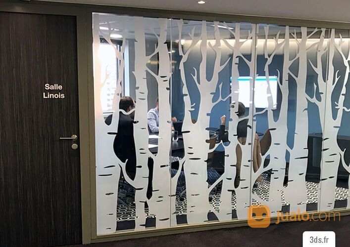 Sticker Kaca Sandblast Semarang