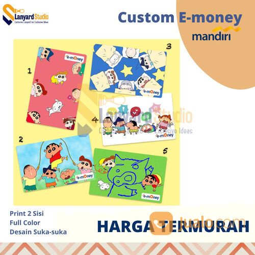 Mau bikin E-Money Custom ,Mandiri, Flazz, Brizzi 2 sisi Harga Promo Hub,082228608282