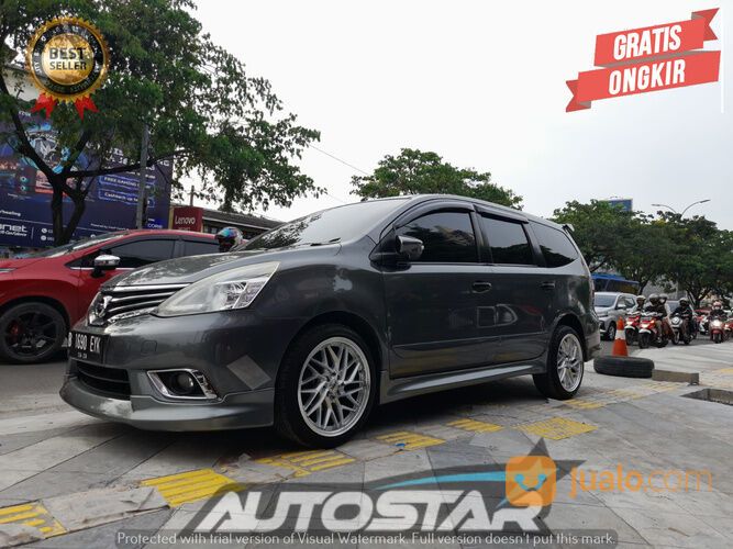 Tampil Ganteng Livina Pakai Velg Terbaru Hsr SEPULU R17X75 H8X100-114,3 ET42 SMFL