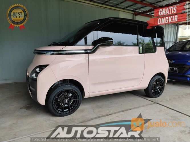 Mobil Wuling Air EV Pakai Velg Racing Hsr R14X6 Pcd Hole 8X100-114,3 ET35 SMB